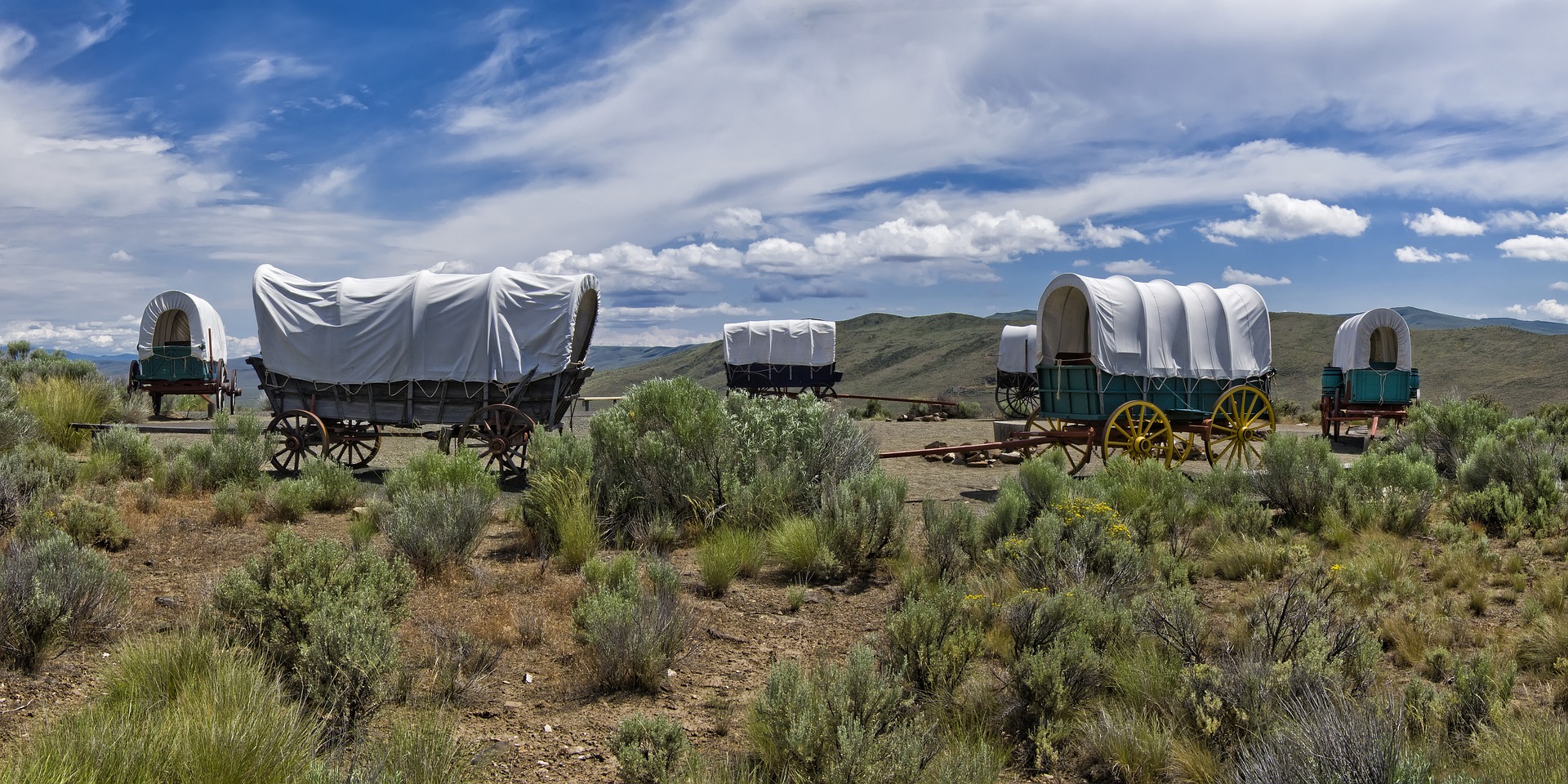 Covered wagons